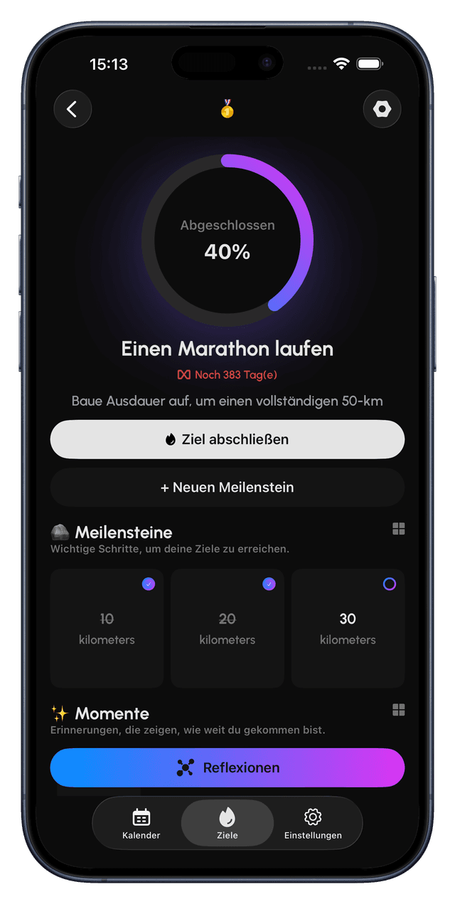 Upwon: Goal Tracking & Motivation screenshot